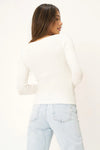 Project Social T - What's The Scoop Washed Rib Longsleeve - Council Studio