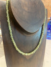 Bent by Courtney - Green Apatite Cube Necklace - Council Studio